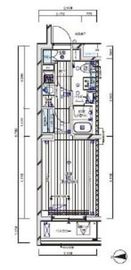 メインステージ武蔵中原フレイス 3階 間取り図