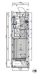 メインステージ武蔵中原フレイス 3階 間取り図