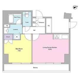 ソアラプラザ鶴見 1007 間取り図