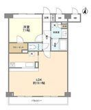 グランハイツ南雪谷 122 間取り図