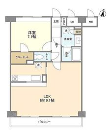 グランハイツ南雪谷 122 間取り図