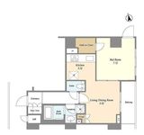 ビエント横濱鶴見 401 間取り図