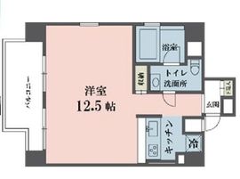 アムス四谷三丁目 506 間取り図