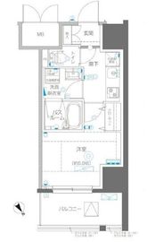 アルファレジデンシア南千住 6階 間取り図