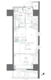 アルファレジデンシア南千住 9階 間取り図