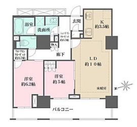 ザ・パークハウス戸塚フロント 14階 間取り図