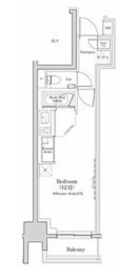 ザ・パークハビオ日本橋三越前 302 間取り図