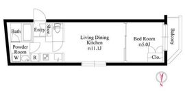 グランパセオ代々木上原Ⅱ 304 間取り図
