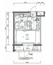 SYNEX HIGASHI-KANAGAWA (シーネクス東神奈川) 2階 間取り図