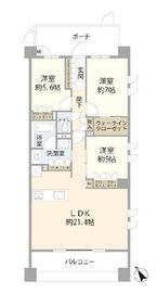 プレシス横濱山手パークフロント 4階 間取り図