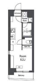 レキシントン・スクエア曙橋 601 間取り図