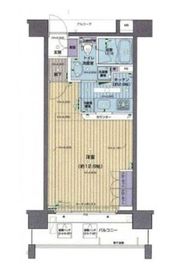 パレステュディオ新宿御苑 606 間取り図