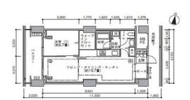東雲キャナルコートCODAN 16-1007 間取り図