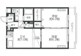 レジディア吉祥寺 205 間取り図