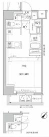 RELUXIA伊勢佐木長者町 11階 間取り図
