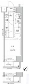 RELUXIA伊勢佐木長者町 8階 間取り図