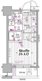 ガーラ・プレシャス川崎 2階 間取り図