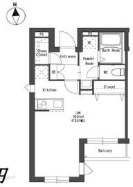 プレシャス川崎柳町 1階 間取り図