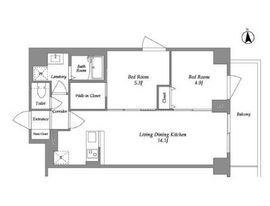 KDXレジデンス上板橋 401 間取り図