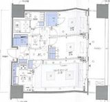 麻布台ヒルズレジデンスB 30階 間取り図