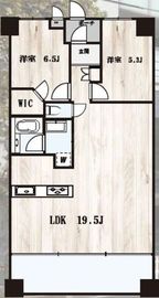ライオンズマンション横濱元町キャナリシア 3階 間取り図