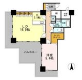 品川シーサイドビュータワー1 209 間取り図