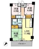 モニュメントスクウェア参番館 1階 間取り図