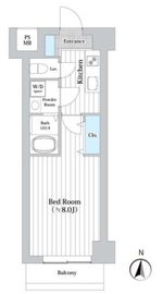 Mo・ai川崎西口 1002 間取り図