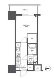 コンフォリア東陽町 416 間取り図