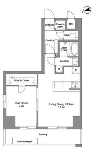 Prima Stella 301 間取り図
