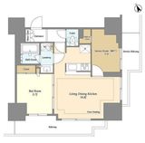 オアーゼ日暮里レジデンス 912 間取り図