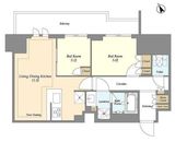 オアーゼ日暮里レジデンス 819 間取り図