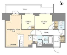 オアーゼ日暮里レジデンス 819 間取り図