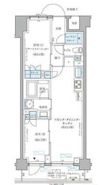 パークアクシス文京本郷 508 間取り図