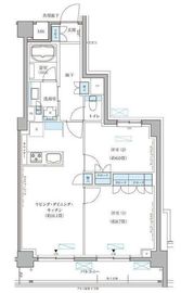 パークアクシス文京本郷 514 間取り図