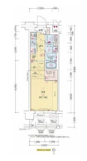 プレサンス横浜大通り公園 10階 間取り図