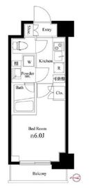 ハーモニーレジデンス武蔵小杉#002 1階 間取り図