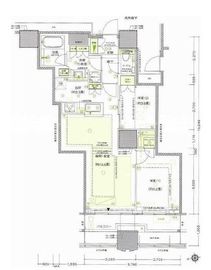 富久クロスコンフォートタワー(Tomihisa Cross)  37階 間取り図