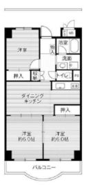ビレッジハウス芝浦タワー 1-811 間取り図