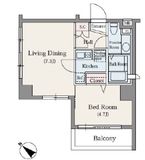 東池袋デュープレックスリズ 1304 間取り図