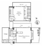 THE CONOE西麻布 1階 間取り図