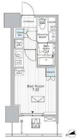 パークアクシス市川 1110 間取り図