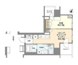 プラウド中目黒 6階 間取り図
