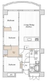 コロネード春日 405 間取り図