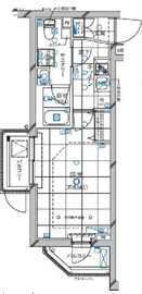 レガリス蒲田 101 間取り図