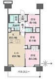 ザ・パークハウス亀戸九丁目 7階 間取り図