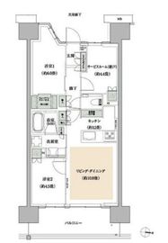 ザ・パークハウス亀戸九丁目 5階 間取り図