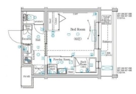 ラフィスタ元町Ⅰ 307 間取り図