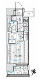 アーリアシティ川崎 9階 間取り図