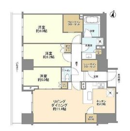 ブランズ本郷 11階 間取り図